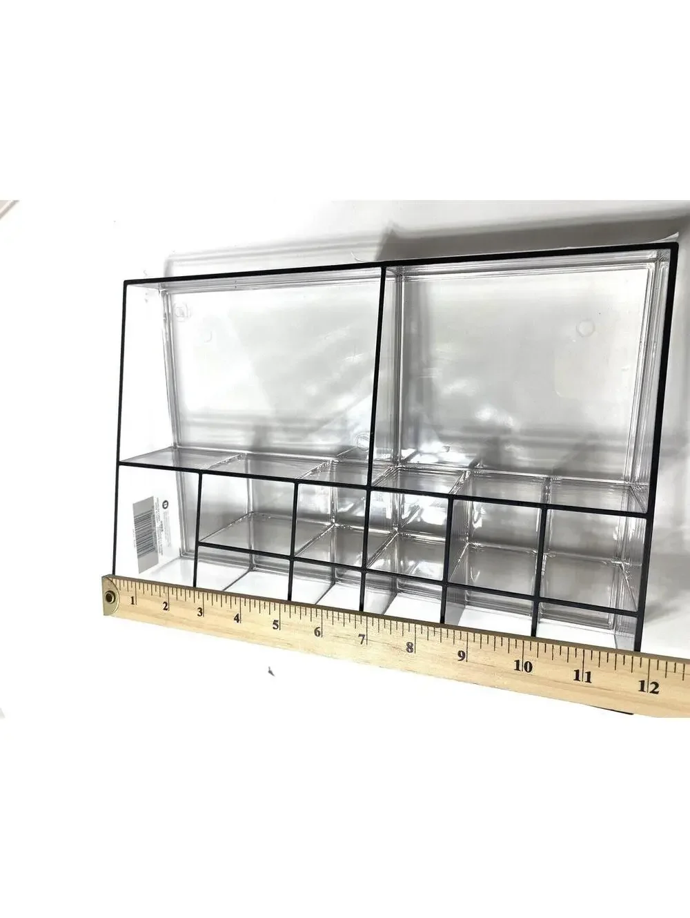 Makeup Organizer Clear Cosmetic iDesign 13 Compartment Countertop